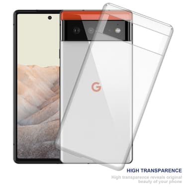Google PIXEL 6 Skal Fodral Case (Transparent)