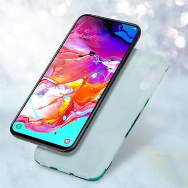 Samsung Galaxy A70 / A70s Plånboksfodral Skal (Grön)