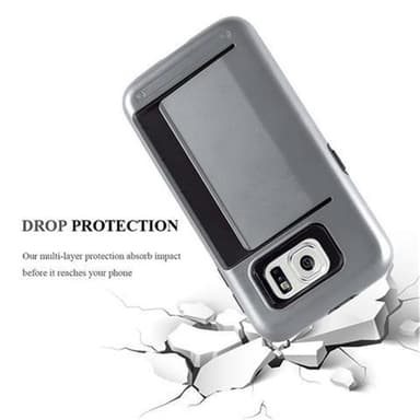 Samsung Galaxy S6 Skal Fodral Case (Silver)