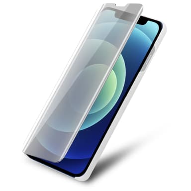 iPhone 12 / 12 PRO Plånboksfodral Skal (Silver)