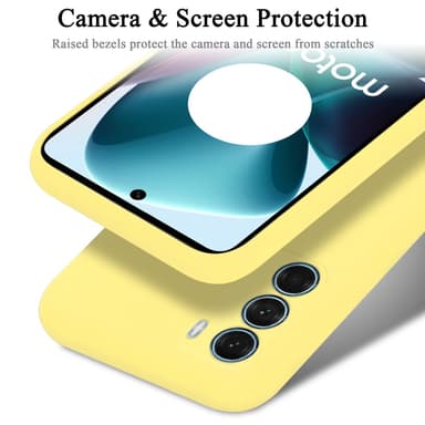 Motorola MOTO G200 5G Skal Fodral Case (Gul)
