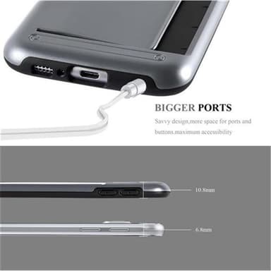 Samsung Galaxy S6 Skal Fodral Case (Silver)