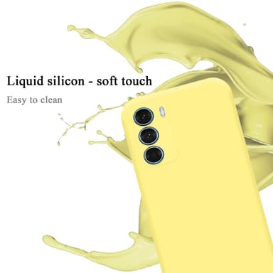 Motorola MOTO G200 5G Skal Fodral Case (Gul)
