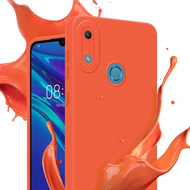 Huawei Y6 2019 Skal Fodral Case (Orange)