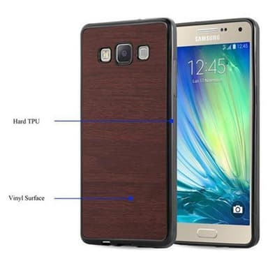 Samsung Galaxy A3 2015 Skal Fodral Case (Brun)