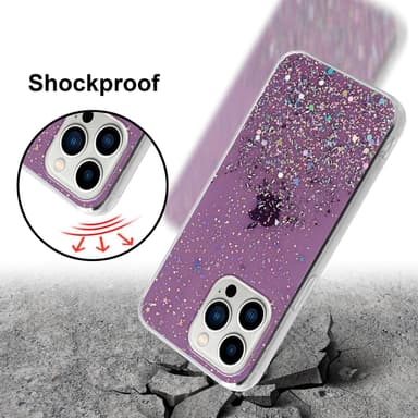 iPhone 13 PRO MAX Skal Fodral Case (Lila)