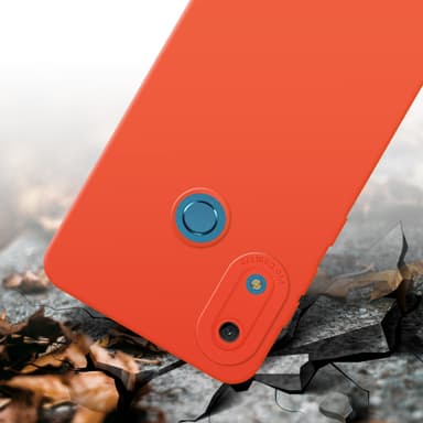 Huawei Y6 2019 Skal Fodral Case (Orange)