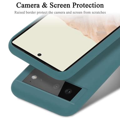 Google PIXEL 6 Skal Fodral Case (Grön)