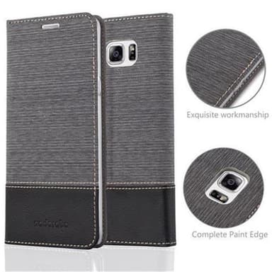 Samsung Galaxy NOTE 5 Plånboksfodral Skal (Grå)