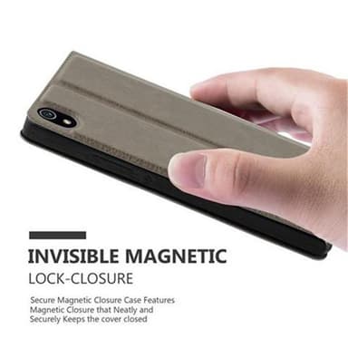 Huawei ASCEND P7 Plånboksfodral Skal (Brun)
