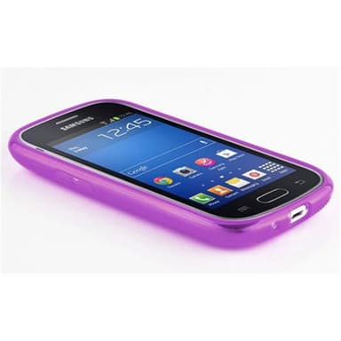 Samsung Galaxy TREND LITE Skal Fodral Case (Lila)