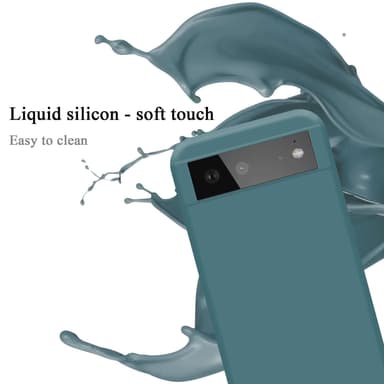 Google PIXEL 6 Skal Fodral Case (Grön)