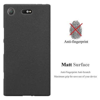 Skal Sony Xperia XZ1 COMPACT Fodral Case (Svart)