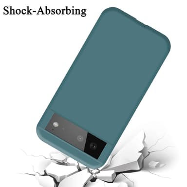 Google PIXEL 6 Skal Fodral Case (Grön)