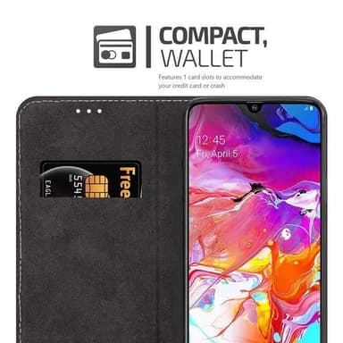 Samsung Galaxy A70 / A70s Skal Fodral Case (Blå)