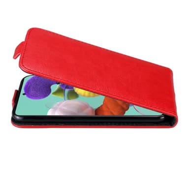 Samsung Galaxy A51 5G Flipfodral Skal (Röd)