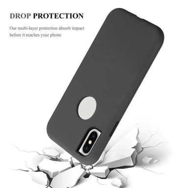 iPhone X / XS Skal Fodral Case (Grå)