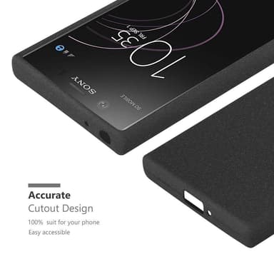 Skal Sony Xperia XZ1 COMPACT Fodral Case (Svart)