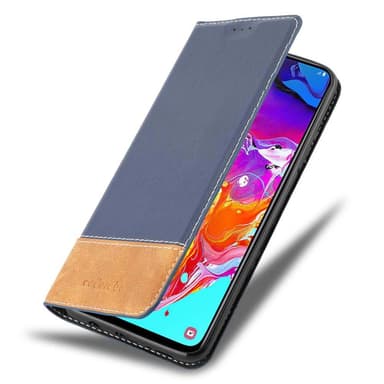 Samsung Galaxy A70 / A70s Skal Fodral Case (Blå)