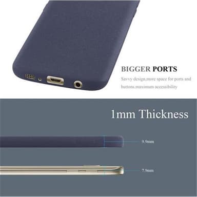 Skal Samsung Galaxy S7 Fodral Case (Blå)