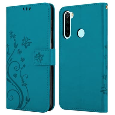 Xiaomi RedMi NOTE 8 Plånboksfodral Skal (Blå)