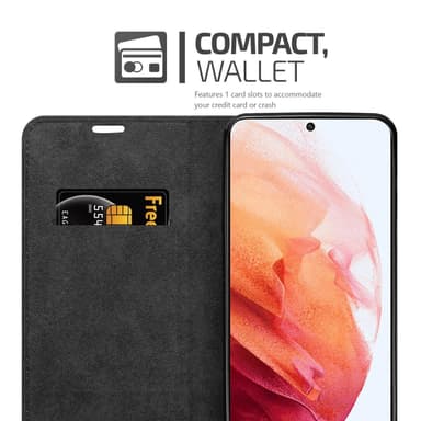 Samsung Galaxy S21 5G Skal Fodral Case (Svart)