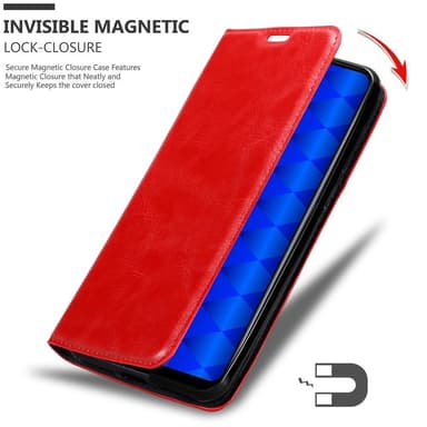 Honor 9C Skal Fodral Case (Röd)