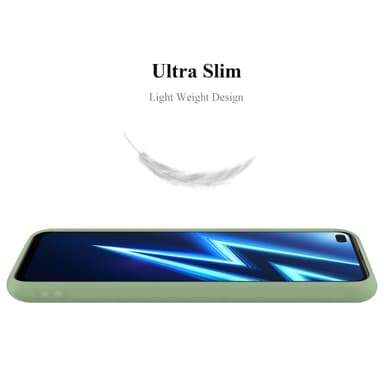 Skal Realme 6 PRO Fodral Case (Grön)