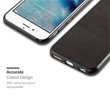 iPhone 6 / 6S Skal Fodral Case (Svart)