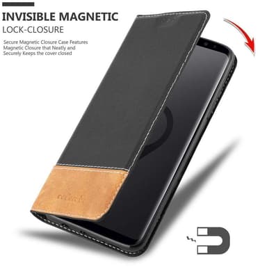 Samsung Galaxy S9 PLUS Skal Fodral Case (Svart)