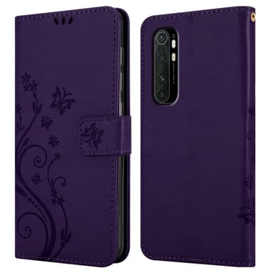 Xiaomi Mi NOTE 10 LITE Plånboksfodral Skal (Lila)