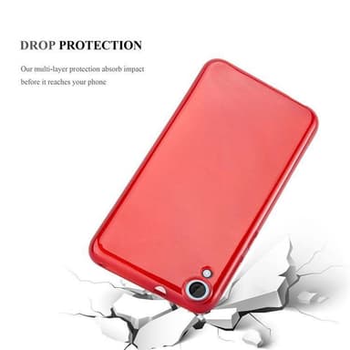 HTC Desire 820 Skal Fodral Case (Röd)