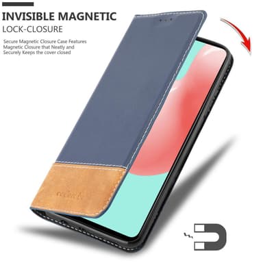 Samsung Galaxy A41 Skal Fodral Case (Blå)