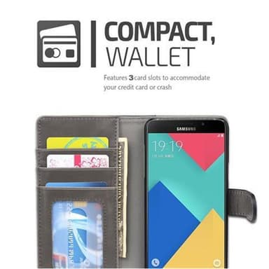 Plånboksfodral Samsung Galaxy A5 2016 Skal (Grå)