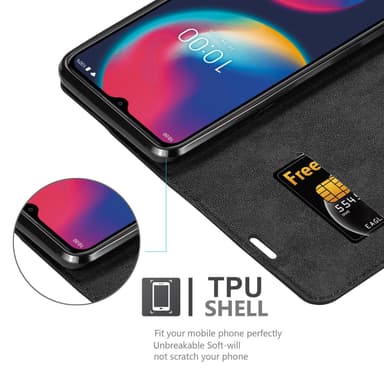 WIKO VIEW 4 Skal Fodral Case (Svart)