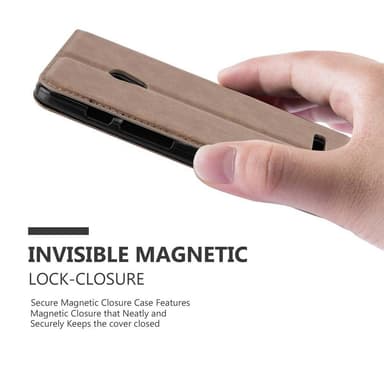 Asus ZenFone 5 2014 Skal Fodral Case (Brun)
