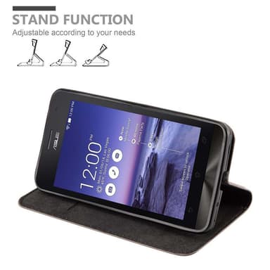 Asus ZenFone 5 2014 Skal Fodral Case (Brun)
