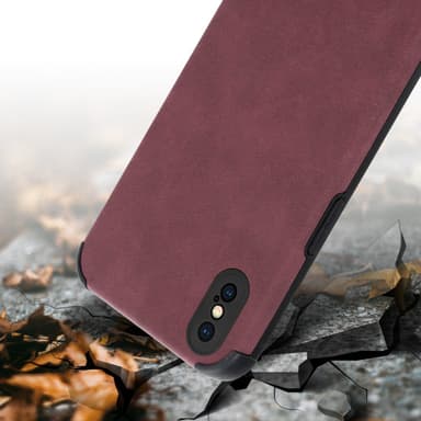 Skal iPhone XS MAX Fodral Case (Lila)
