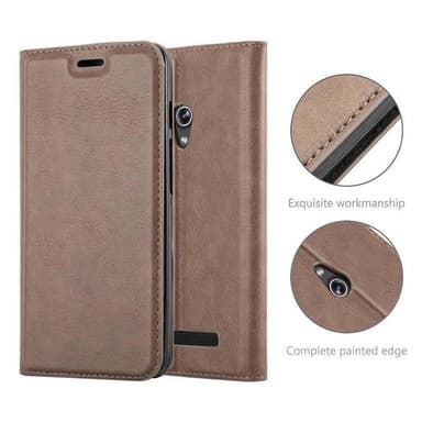 Asus ZenFone 5 2014 Skal Fodral Case (Brun)