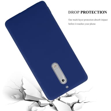 Skal Nokia 5 2017 Fodral Case (Blå)