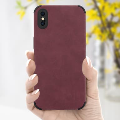 Skal iPhone XS MAX Fodral Case (Lila)