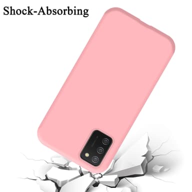 Samsung Galaxy A02s Skal Fodral Case (Rosa)