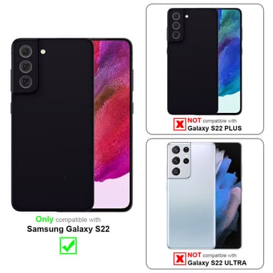 Samsung Galaxy S22 Plånboksfodral Skal (Grå)