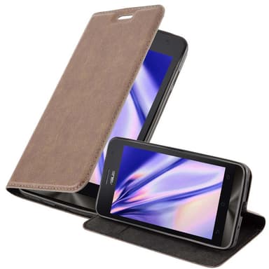 Asus ZenFone 5 2014 Skal Fodral Case (Brun)