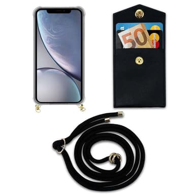 iPhone XR Skal Fodral Kedja (Svart)