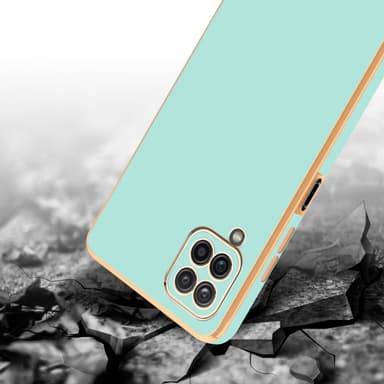 Samsung Galaxy A12 / M12 Skal Fodral Case (Grön)