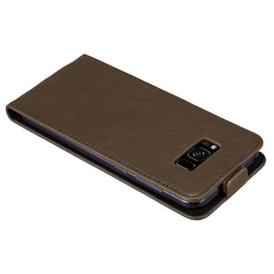 Samsung Galaxy S8 PLUS Flipfodral Skal (Brun)