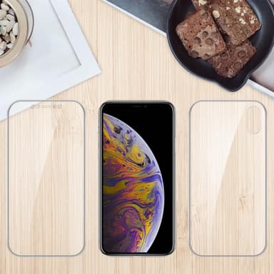 Skal iPhone XS MAX Fodral Case (Transparent)
