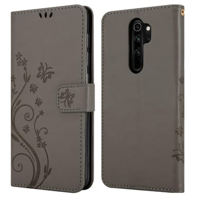 Xiaomi RedMi NOTE 8 PRO Plånboksfodral Skal (Grå)