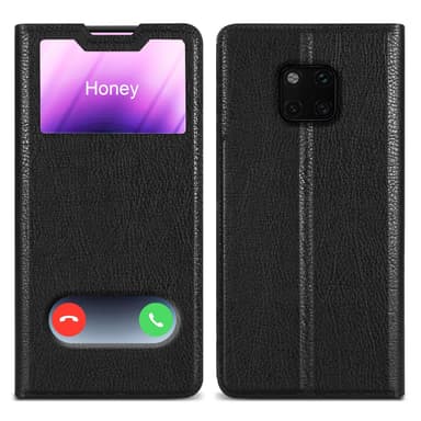Huawei MATE 20 PRO Plånboksfodral Skal (Svart)